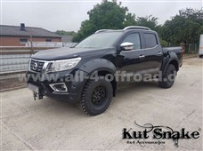 Kut Snake ABS Kotflügelverbreiterungen - Nissan Navara D23 mit Adblue